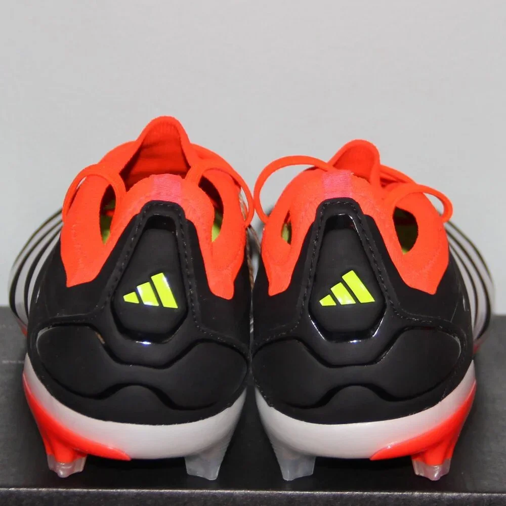 Adidas Predator 24 Pro FG Soccer Cleats Mens 10 Black Solar Red